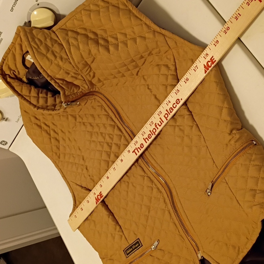 Golden Dress Equestrian Riding Vest - Picture 7 of 8